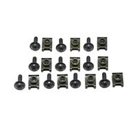 Screws Washers Assortment Compatible With For Z250 For Z800 For Z1000 10pcs 6mm Motorcycle Body Fairing Bolts Spire Fastener Clips Screw Bolots Nuts