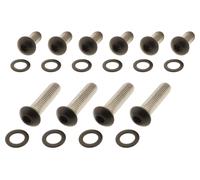Screws4Bikes Bolt sets for HD fendertruts SOFTAIL 2007-17 (5) BLACK