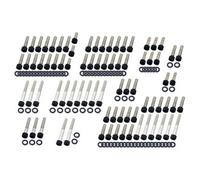 Screws4Bikes Bolt sets HD V-Rod 02-16 Stainless steel black