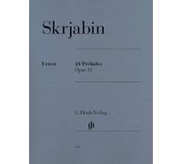 Scriabin – 24 Preludes Op.11 – Piano Sheet Music – Henle Verlag – Intermediate to Advanced (HN 484)