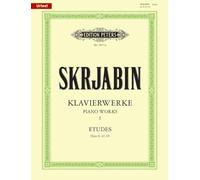 Scriabin: Selected Piano Works, Vol. 1 (Piano Solo) (EP9077A): Études Opp. 8, 42, 65 (Edition Peters)