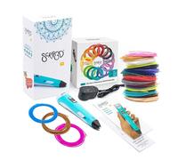 SCRIB3D P1 3D Printing Pen Bundle with 20-Color PLA Filament