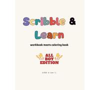 Scribble and Learn: Workbook Meets Coloring Book