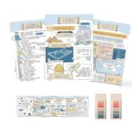 Scribble and Scripture Bible Study Tip-Ins, 75 Premium Bible Study Tip Ins with Summaries, Notes & Timelines, Illustrated for Journaling & Reflection, for Christian Gifts & Group Study