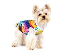 Scribble Art Toand Paints Small Pet Cotton Shirts Large - Breathable, Soft, Comfortable and Stylish for Daily Wear