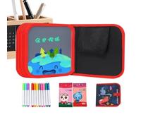 Scribble Book, Eco-Friendly, 20.5x20.5cm, Portable Drawing Book, Erasable Reusable Sketchpad with Pen, Easy to Use, for Coloring Painting Doodling Sketching Writing Boys Girls