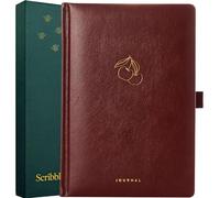 Scribble & Dot® Bullet Planner - Dotted Journal | A5 Ultra Thick 160gsm Paper - Premium Dotted Journal for Artists and Creators, Includes Pen Test Pages (Mixed Cherry)