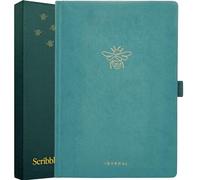 Scribble & Dot® Bullet Planner - Dotted Journal | A5 Ultra Thick 160gsm Paper - Premium Dotted Journal for Artists and Creators, Includes Pen Test Pages (Mixed Teal)