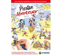 Scribble Down "Pirate Adventure Painting Book (Multi-Colour)