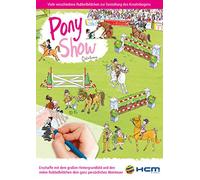 Scribble Down "Pony Show Painting Book (Multi-Colour)