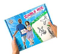 Scribble Hips: Hilarious Drawing Party Game 2+ Players - Indoor or Outdoor Games For Kids Active Family Cards and Board Game | Fun For Kids, Teens, and Adults