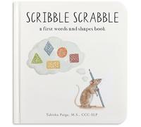Scribble Scrabble: A Board Book of First Words and Shapes for Growing Minds (A Wishy Washy Sequel): 16 (Our Little Adventures Series)