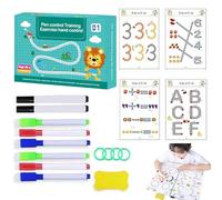 Scribble Smart Eusable Reusable Scribblesmart Fast-Track Young Minds Tracing Books for 2-6 Year Olds Learn to Write