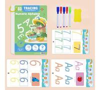 Scribble Smart workbook, 2025 new Scribble Smart, toddler exercise book, thick paper won't cut your hands, smart reusable exercise book, children's educational activities