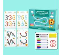 Scribble Smart Workbook, Fast-Track Young Minds, Scribble Smart Reusable Workbook, Little Curious Minds Scribblesmart, Scribblesmart Workbook Handwriting Practice-Level 1