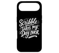Scribble Takes My Day Over Sarcastic Calligraphy Fun Case for iPhone Air