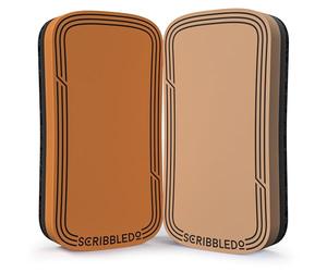 SCRIBBLEDO Boho Magnetic Dry Erase Eraser for Whiteboard Erasers 2 Pack 2x4 Inch White Board Erasers for Teachers Classroom Office Home School Dry Eraser