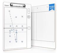 SCRIBBLEDO Volleyball Dry Erase Coaching Whiteboard 15x9 Double Sided Clipboard