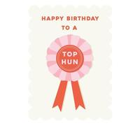 Scribbler Happy Birthday to A Top Hun Fun Birthday Card SCR0889
