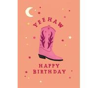 Scribbler Yee Haw Happy Birthday Yee-Haw Palooza! Funny Birthday Card SCR0919