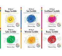 Scribbles Crew Six Pack Collection by Channon Gray (All About Happy Scribble, All About Sad Scribble, All About Calm Scribble, All About Angry Scribble, All About Confident Scribble; All About Worried
