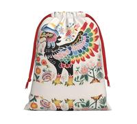 Scribbling Eagle S Patterned Gift Bags - Add a touch of formality to weddings, Christmas, birthdays, and anniversaries - (S - L)