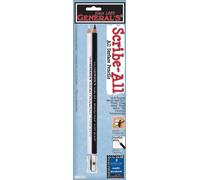 Scribe-All Pencils & Sharpener 2/Pkg-Black & White - 624581
