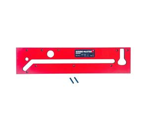 Scribe-Master KWJ600 Worktop Router Jig, 600-650mm Mason’s Mitre Joint Template, SightLine Front-Edge Alignment Window, 35mm Backset (30mm Guide Bush)