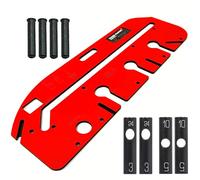 Scribe-Master KWJ750PRO 750mm Kitchen Worktop Router Jig - Mason’s Mitre Jointing Template, Sightline Front-Edge Alignment Window, 5 Backset Cams (3-35mm), 30mm Guide Bush Compatible, UK Made