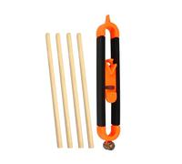 Scribe Tool,Scribing Tools,Contour Gauge Pencil,Multi Functional Scribing Tool With Lock,Scribe Tools,Plastic Material,Includes 1 Contour Gauge And 4 Pencils,Suitable For Woodworking,Measuring(Orange