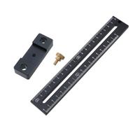 Scribing Ruler Aluminium Alloy T-type for Woodworking Marking