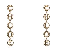 Script Earrings - female - Chloé - Earrings - Yellow - ONE SIZE - Accessories ONE SIZE