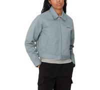 Script Jacket in Dove Grey- female- Carhartt Wip- Light Jackets- Gray- M- Jackets M