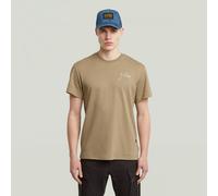 Script T-Shirt - Beige - Men XXL