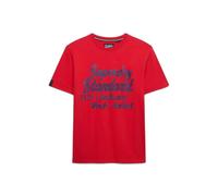 Script T-shirt Superdry Vintage Rouge S