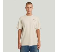 G-star Script Short Sleeve T-shirt Beige M Men