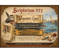 Scriptorium 1572: Vespasian's Legacy - The Rebirth of a Five-Century-Old Calligraphy Treasure: 101 Restored Plates, 38 Antique Style and Applied ... Collection for Art, Craft, and Decoration)