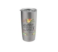 Scripture Christian Design - Zechariah 2:5 Stainless Steel Insulated Tumbler