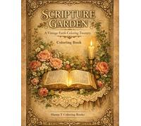 Scripture Garden: A Vintage Faith Bible Scripture Coloring Book Treasure: Featuring Timeless Bible Verses, Heirloom Botanical Art, and Peace-Filled ... Coloring Series By Mama T Coloring Books)