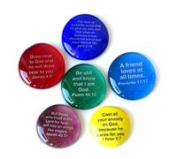 Scripture Glass Stones, Set I, Set of 6