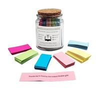 Scripture Jar - Bible Verse Cards, Christian Faith Decor with Inspirational Messages, Home Accessory with Prayer Reminder for Women, Men, Teens, Friends, Meditation, Office, Birthday, Graduation