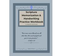Scripture Memorization & Handwriting Practice Book: CURSIVE EDITION
