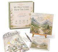 Scripture Mosaic Art Kit with Mini Easel, Bible Verse, 5.9 x 5.9 in (C)
