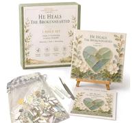 Scripture Mosaic Art Kit with Mini Easel, Bible Verse, 5.9 x 5.9 in (G)