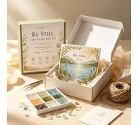 Scripture Sea Glass Art Kit Psalms of Comfort & Strength, #B