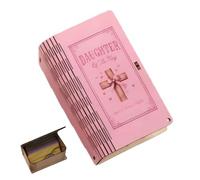 Scripture Verse Box, Catholic Inspirational Card Holder, Christian Bible Message Organizer with 150 Mini Cards and Wooden Case, Spiritual Table Display for Daily Prayer Motivation Growth,