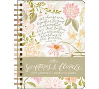 Scriptures and Florals 2027 Weekly/Monthly Planner Calendar