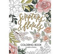 Scriptures and Florals Coloring Book