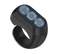 Scroll Ring - 3 Key Controller, Smartphone Remote Control, Compact Page Turner, Portable Device | Wireless Scroll Ring for Cam Presentation Control