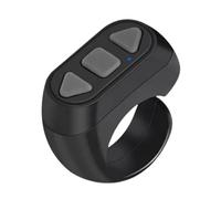 Scroll Ring - 3 Keys Remote Control Cillo | Auto Scroll Rings, Rechargeable Smart Rings, Page Turner Clicker For Music Presentation Navigation Gr